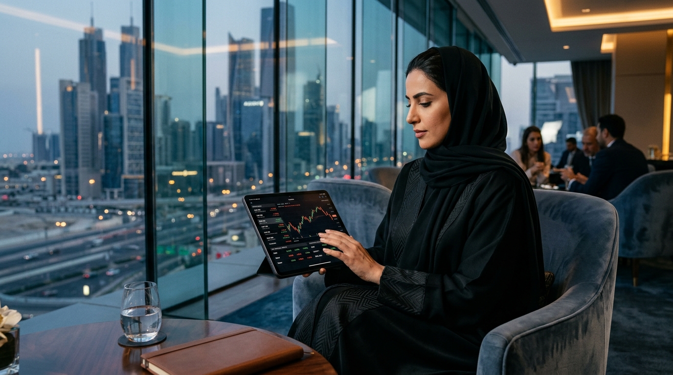 Wealth & Multi-Asset In-App Marketplace | Institutional wealth management integrating US Equities, Local Markets, Precious Metals, and Sukuk directly into retail digital banking