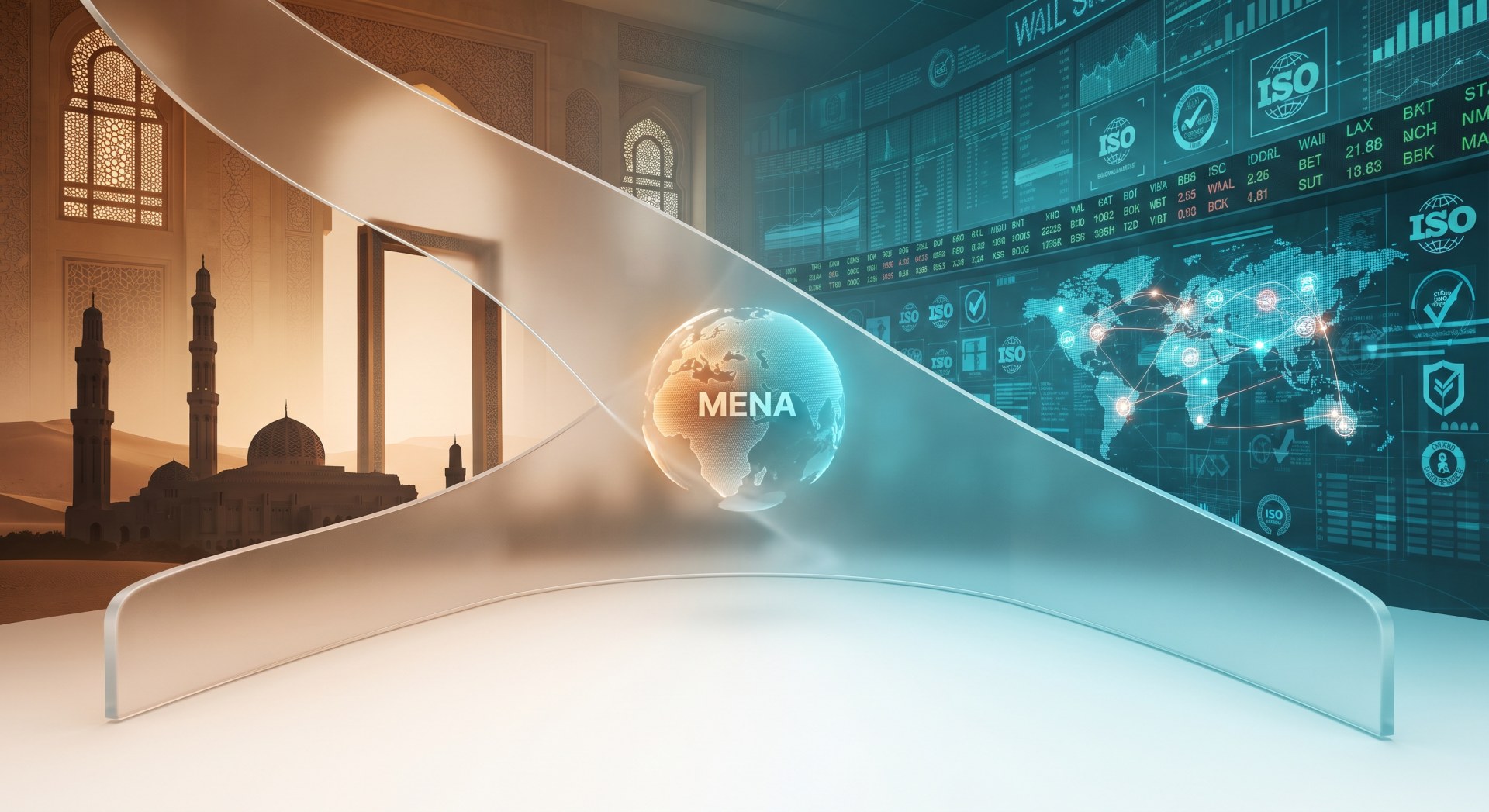 MENA regional heritage architecture bridging to global financial banking data intelligence
